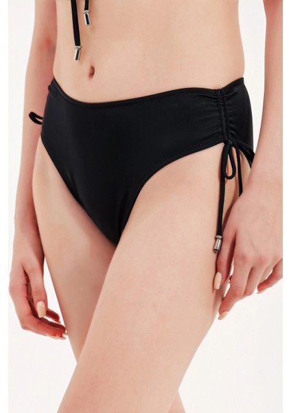 Global Yüksel Bel Yan Büzgülü Bikini Alt fırsatları