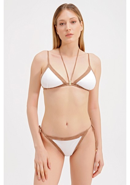 Gold Aksesuarlı Bikini modelleri