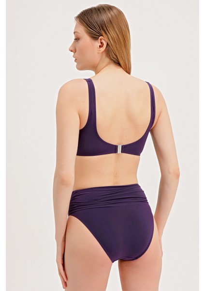 Taş Detaylı Yüksek Bel Bikini fırsatları