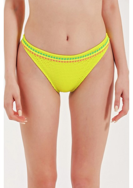 Global File Detaylı Bikini Alt