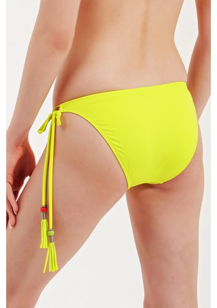 Global Cam Boncuk Detaylı Bikini Alt