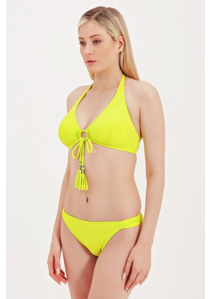 Global Önü Büzgülü Bikini Üst modelleri