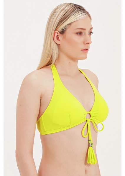 Global Önü Büzgülü Bikini Üst fırsatları