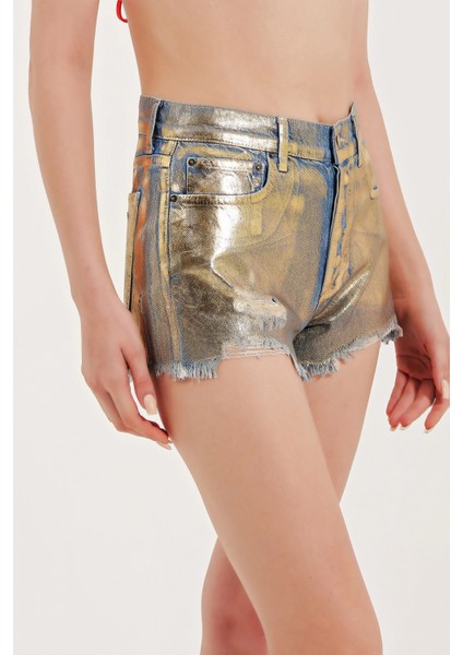 Global Tasarım Denim Şort