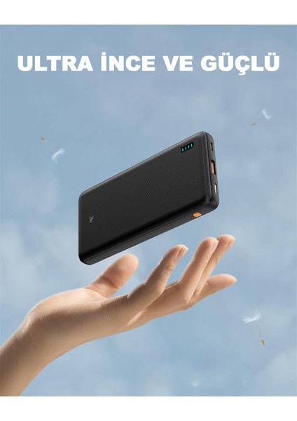 FP10 10000 Mah Hızlı Şarj Powerbank Pd Powerbank