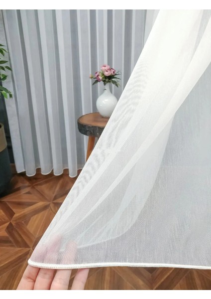Sık Pile Bambu Şantuklu Ütü Istemez Kırışmaz Tül Perde