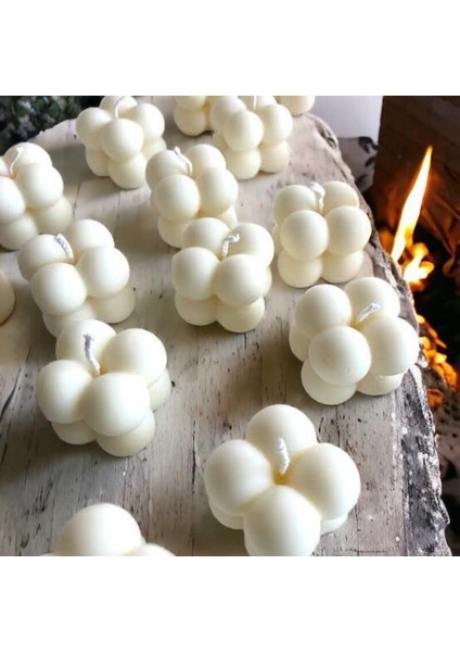 50'li Mini Bubble Kokulu Mum