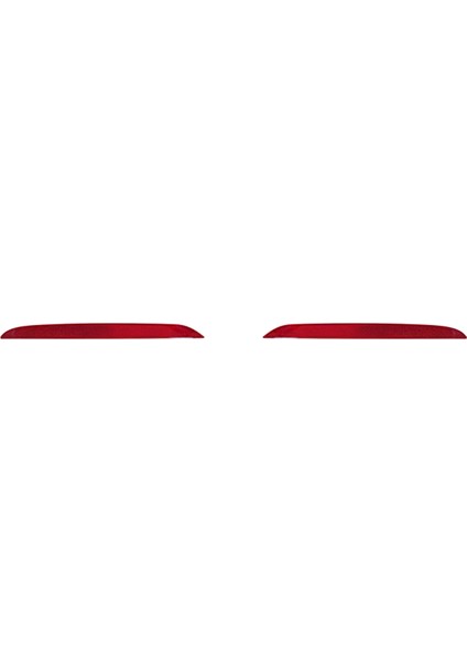 1 Çift Arka Tampon Reflektör Işık Trim 63247450639 7450640 Bmw 1 2 Serisi Için F40 F22 F23 2017-2024 7295421 63147295422 (Yurt Dışından)