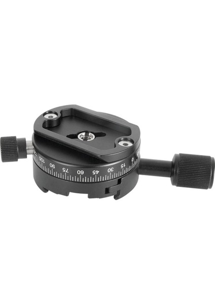 Kamera Kelepçesi Panoramik Kelepçe Tripod Monopod Hızlı Bırakma Plakası Montaj Döndürme Kelepçesi Arca Plaka Dslr (QJ01-A) (Yurt Dışından)