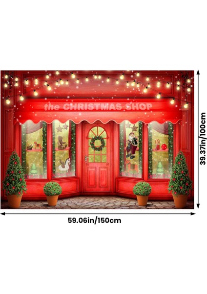 Noel 150X100 cm Arka Plan Bezi Kırmızı Yeni Yıl Fotoğraf Arka Plan Bezi Tatil Parti Fotoğrafçılığı Kumaşlar (Yurt Dışından) fiyatları