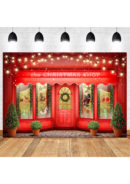 Noel 150X100 cm Arka Plan Bezi Kırmızı Yeni Yıl Fotoğraf Arka Plan Bezi Tatil Parti Fotoğrafçılığı Kumaşlar (Yurt Dışından) modelleri