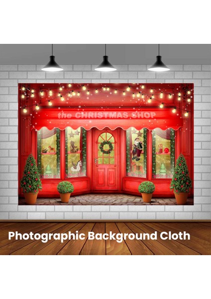 Noel 150X100 cm Arka Plan Bezi Kırmızı Yeni Yıl Fotoğraf Arka Plan Bezi Tatil Parti Fotoğrafçılığı Kumaşlar (Yurt Dışından) fırsatları
