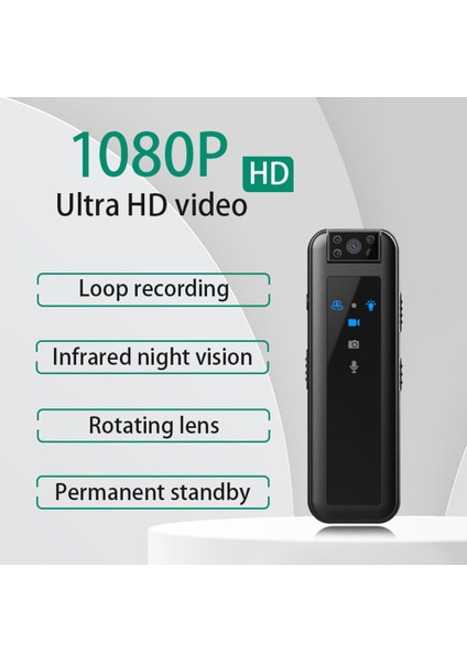 HD1080P Kızılötesi Gece Görüş Mini Kaydedici Kamera Giyilebilir Kamera Araba Dvr Ev Evcil Hayvan Kamerası Açık Vücut Kamerası (Yurt Dışından) fırsatları