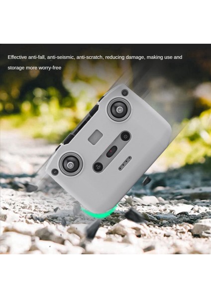Djı 3 Pro Için Djı Rc MINI3/AIR2S/MINI2 Kraliyet 3 Silikon Kollu Rc Uzaktan Kumanda Ekran Koruma Kapağı Ile, Siyah (Yurt Dışından)