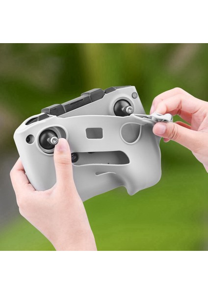 Djı 3 Pro Için Djı Rc MINI3/AIR2S/MINI2 Kraliyet 3 Silikon Kollu Rc Uzaktan Kumanda Ekran Koruma Kapağı Ile, Siyah (Yurt Dışından)
