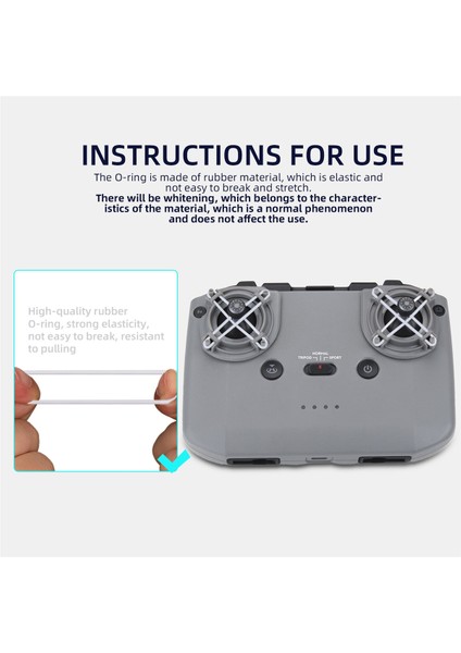 Djı Mavic 3 Mini 2/3pro Rc-N1 Joystick Tutucu Taban Montaj Aksesuarları Için Rocker Hız Kontrol Cihazı (Yurt Dışından)