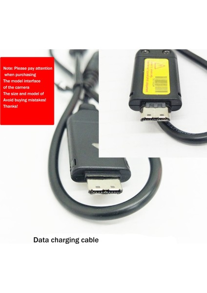 Samsung Kamera Şarj Veri Kablosu Için Uygun Suc-C3 C5 C7 CB20U05A/B USB Şarj Kablosu 0,5 Metre (Yurt Dışından)