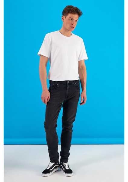 Erkek Smith Black Tapered Fit Jean Pantolon modelleri