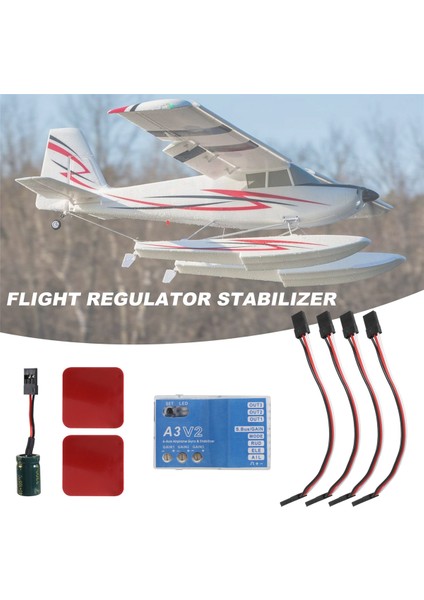 A3 V2 Uçuş Kontrolörü Sabitleyici 4 Uçuş Modları Rc Uçak Uçak Için Rc Metal Hediye Aksesuarı Rc Severler Için (Yurt Dışından)