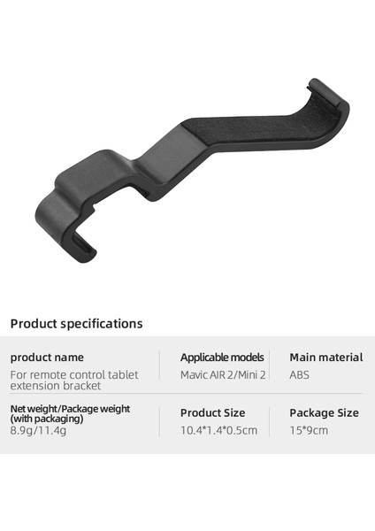 Djı Mavic Air 2/mini 2 Için Uzaktan Kumanda Tablet Genişletilmiş Braket Dağı iPad Mini Tablet Standı Tutucu (Yurt Dışından)
