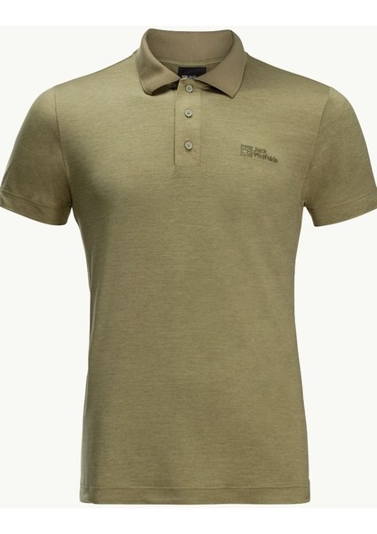 Travel Polo M Kahverengi Erkek Polo Tshirt