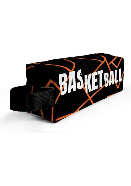 Kids Turuncu Siyah Basketbol Kalem Çantası 22079 fiyatları