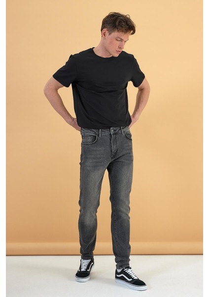 Erkek Smith Grey Tapered Fit Jean Pantolon fiyatları