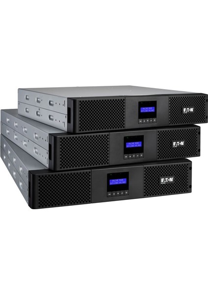 9e 3KVA=2700W Online Rack 2u Ups, LCD Ekran
