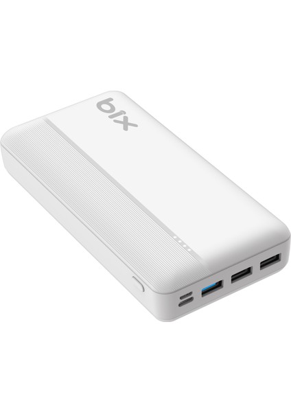 PB302 Dört Portlu PD + 3x USB 22.5W QC Şarj Destekli 30000 mAh Powerbank