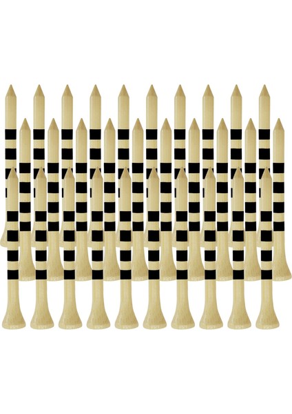 100 Golf Tees, Kararlı Stand 70MM (Yurt Dışından)