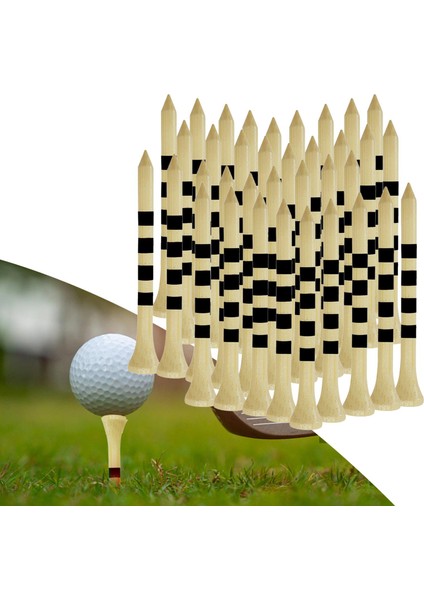 100 Golf Tees, Kararlı Stand 70MM (Yurt Dışından) indirimleri