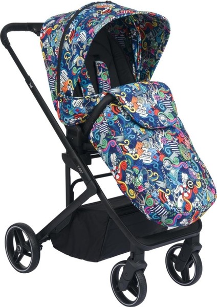 Neo 2 Multicolor Black Raven Travel Sistem Bebek Arabası modelleri