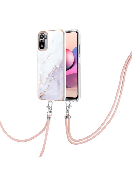 Xiaomi Redmi Not 10S Anti-Scratch Yumuşak Crossbody Kordon Askısı (Yurt Dışından)