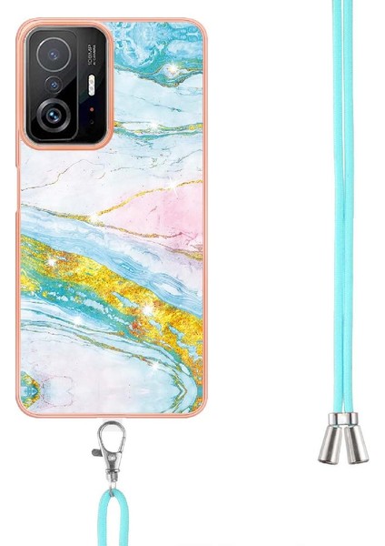 Xiaomi 11T/11T Pro Mermer Anti-Scratch Yumuşak Tampon Crossbody (Yurt Dışından) modelleri
