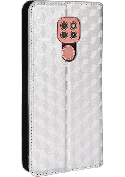 Motorola Moto G9/g9 Oyun/e7 Artı Cüzdan Kart Yuvaları Tutucu 3D Pu (Yurt Dışından)