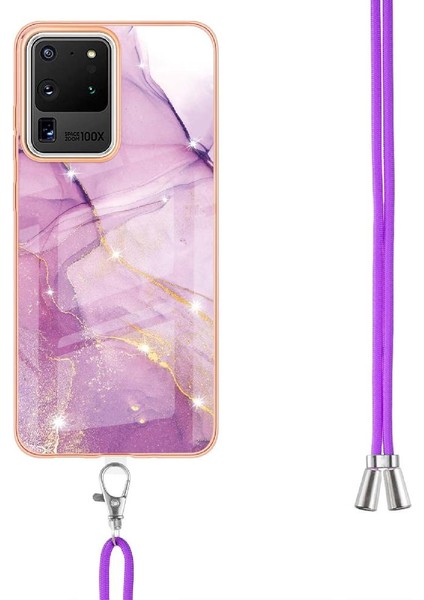 Samsung Galaxy S20 Ultra 5g Anti-Scratch Yumuşak Crossbody Kordon (Yurt Dışından)