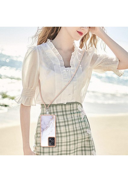 Xiaomi Poco F5 5g Mermer Anti-Çizik Yumuşak Crossbody Kordon (Yurt Dışından) fırsatları