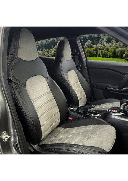 Nissan Juke Araca Özel Oto Koltuk Kılıfı - Tay Tüyü ve 1. Kalite Deri modelleri
