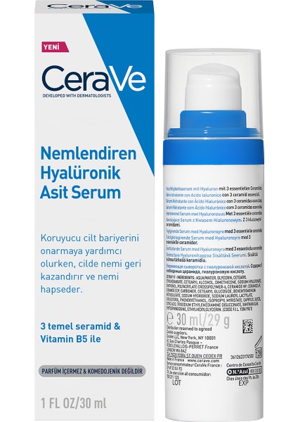 Cerave Nemlendiren Hyalüronik Asit Serum 30 ml