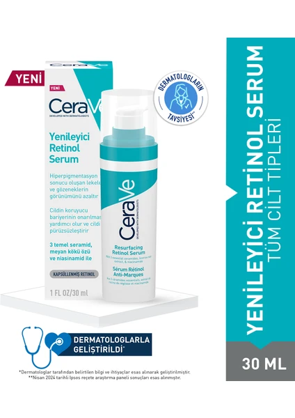 Cerave Blemish Yenileyici Retinol Serum 30 ml K7100