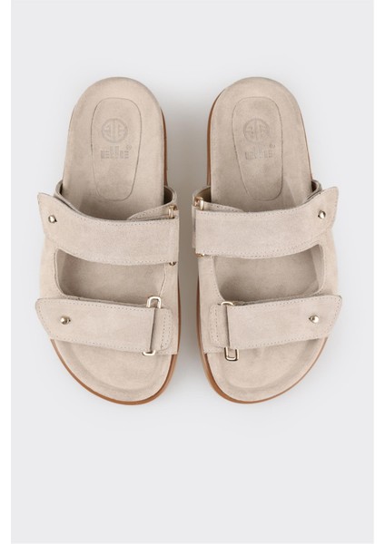 Bej Deri Kadın Terlik fırsatları