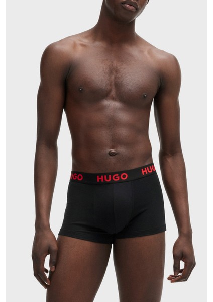 Logolu 3 Pack Boxer Erkek Boxer 50496723 001 fiyatları