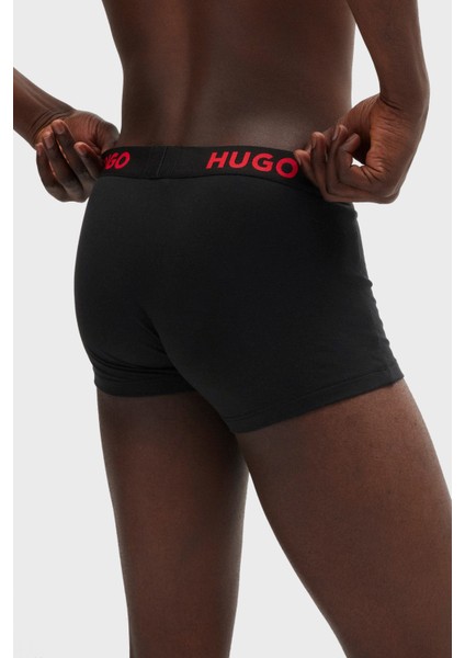 Logolu 3 Pack Boxer Erkek Boxer 50496723 001 indirimleri