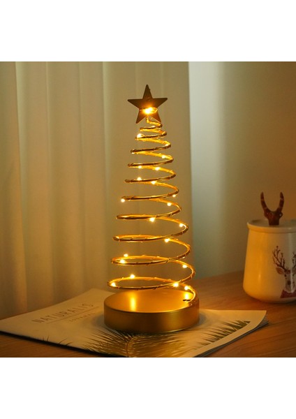 LED Yıldız Işığı Kristal Elmas Noel Ağacı Işığı Noel Masa Lambası Dekoratif Masa Lambası (Yurt Dışından)