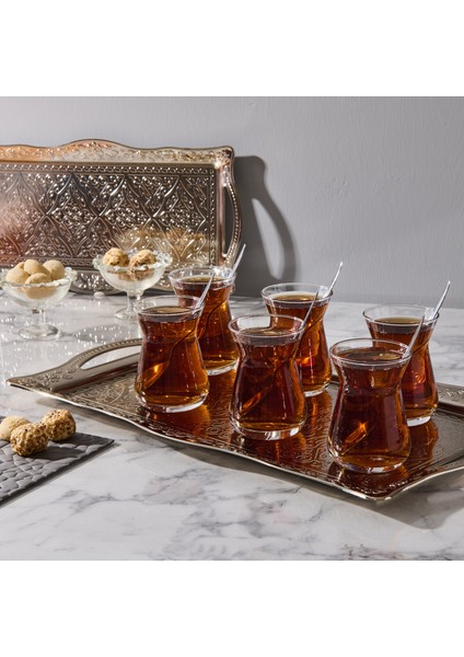 42451 İrem 6'lı Çay Bardağı-132 ml