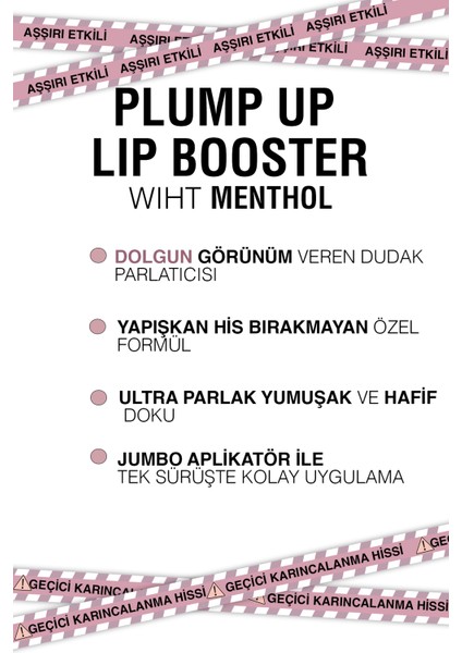Plump Up Lip Booster / Dolgun Görünüm Veren Dudak Parlatıcısı fiyatları