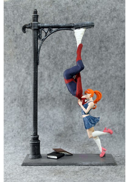 Pwul Works Spiderman - Mary Jane Büst / Figür 25CM Boyut