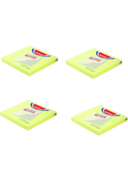 ( 76*76 Mm) Limon Sarı Yapışkan Notluk Post-It  ( 4 Adet )