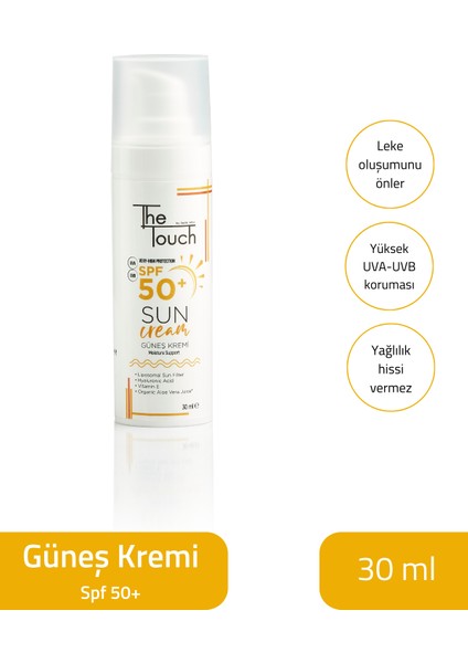 The Touch By Seda Altın Güneş Kremi Spf 50+