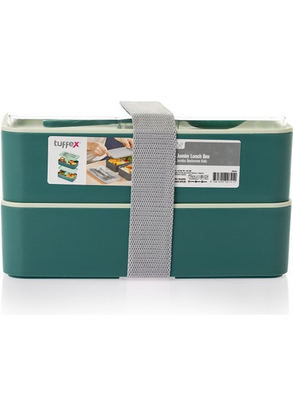 Pratik Yemek ve Saklama Kabı Seti - Dörtgen Su Yeşili fiyatları